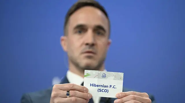 Hibernian draw paper