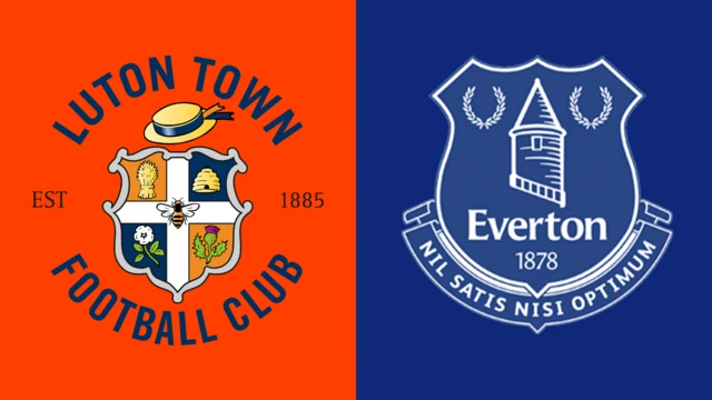 Luton v Everton graphic