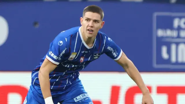 Martin Moormann in action for Blau-Weiß Linz