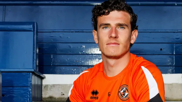 Ross Graham pictured during a Dundee United photocall at The Wyre Training Centre at the University of St Andrews