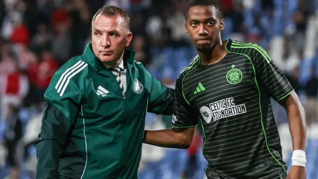 Brendan Rodgers and Michel-Ange Balikwisha