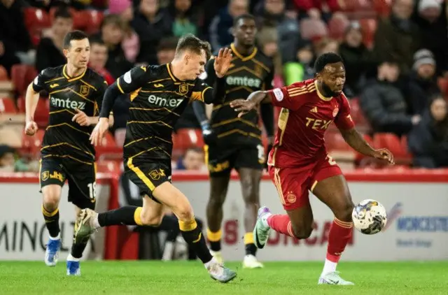 James Penrice chases after Shayden Morris