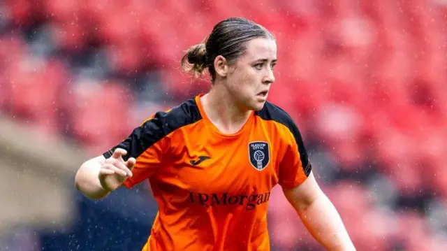 Emily Whelan was on target for Glasgow City