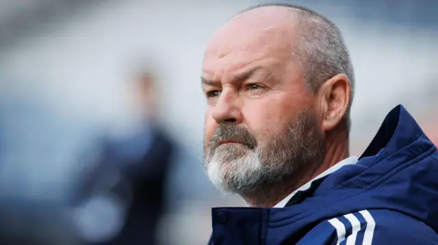 Scotland head coach Steve Clarke