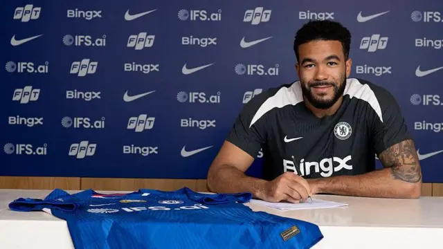 Reece James signing contract extension
