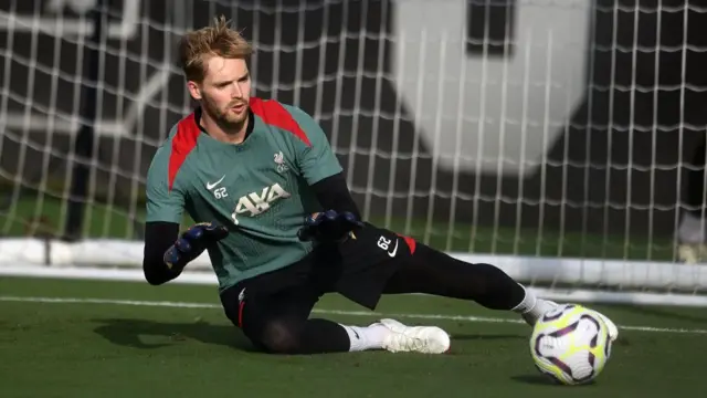 Caoimhin Kelleher during training