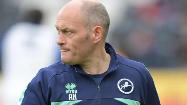 Millwall boss Alex Neil