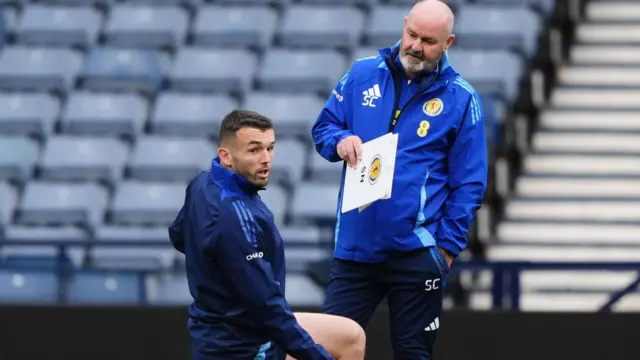 Steve Clarke and John McGinn