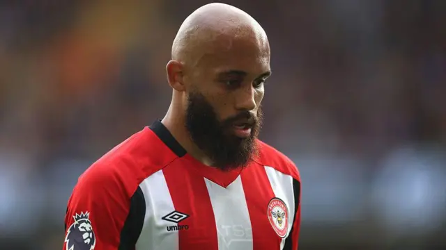 Bryan Mbeumo of Brentford 