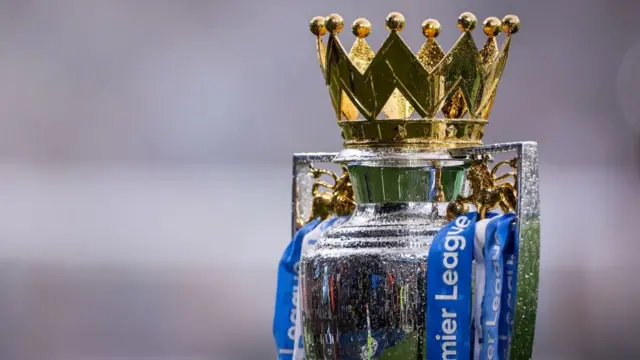 Premier League trophy