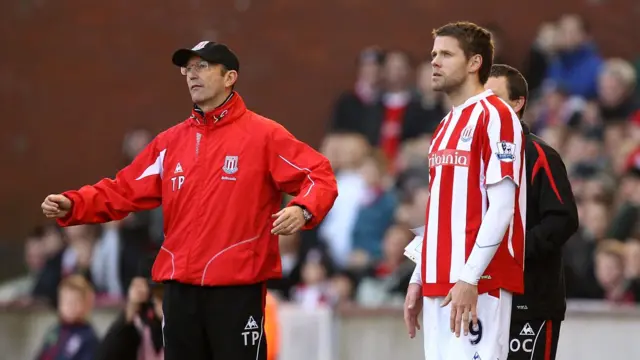 Stoke City's former forward James Beattie.