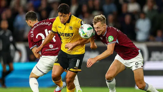 Wolverhampton Wanderers' Hwang Hee-Chan.