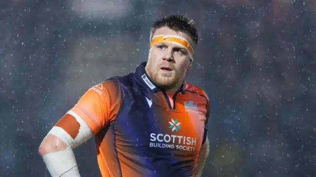 Paul Hill in action for Edinburgh