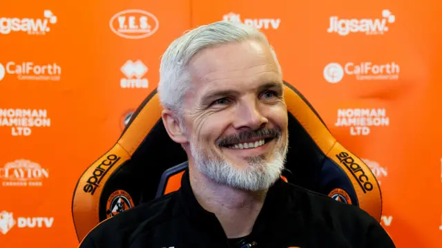 Dundee United manager Jim Goodwin