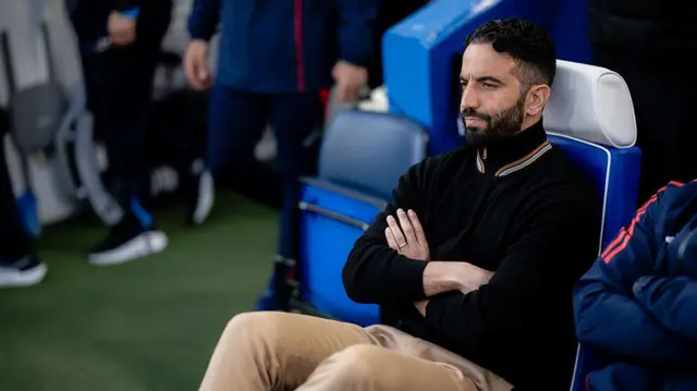 Manchester United head coach Ruben Amorim