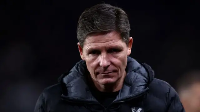 Oliver Glasner managing Crystal Palace