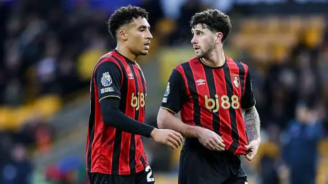 James Hill and Marcos Senesi