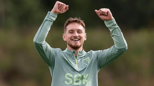 David Brooks trains for Bournemouth