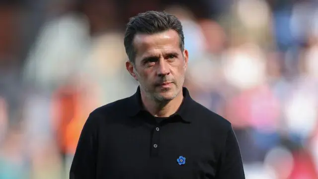 Marco Silva Head Coach of Fulham Football Club during the Premier League match between Fulham FC and West Ham United FC at Craven Cottage