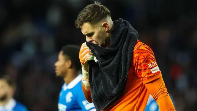 Rangers goalkeeper Jack Butland
