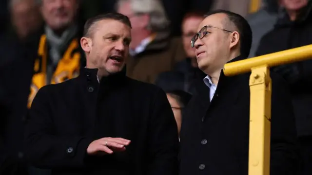 Technical director Matt Jackson and chairman Jeff Shi 