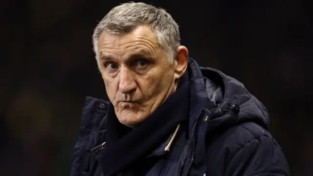 Tony Mowbray at Birmingham last year