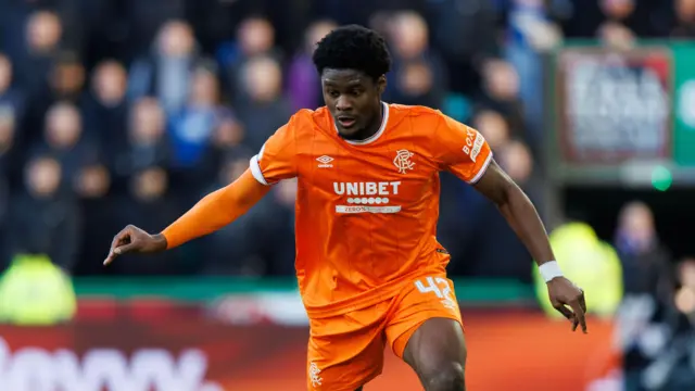 Tochi Chukwani in action for Rangers