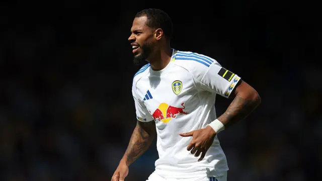 Lukas Nmecha  looks on during the pre-season friendly match between Leeds United and Villarreal