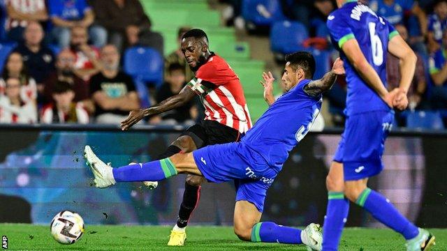 Inaki Williams against Getafe