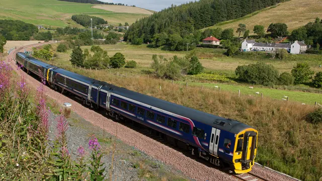 Borders Railway train