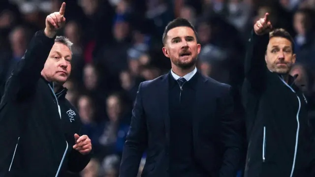 Billy Dodds, Barry Ferguson and Neil McCann