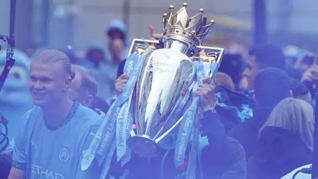 Premier League trophy