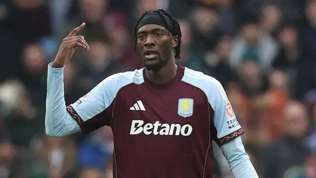 Tammy Abraham on his Aston Villa debut against Brentford