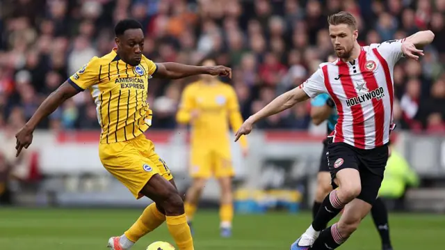 Danny Welbeck for Brighton and Jordan Henderson for Brentford