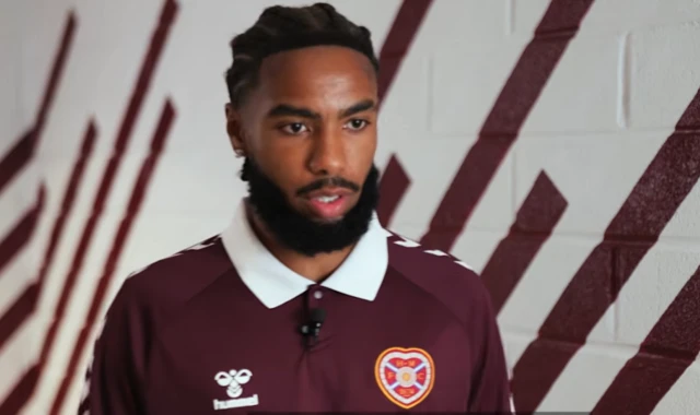 Hearts forward Sabri Guendouz