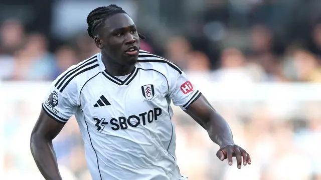 Calvin Bassey of Fulham in action
