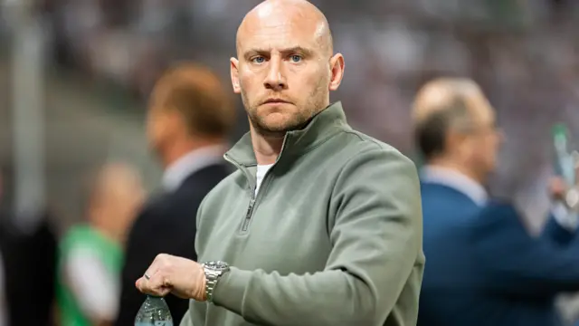 Hibernian head coach David Gray