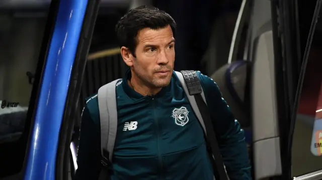 Cardiff manager Brian-Barry Murphy.