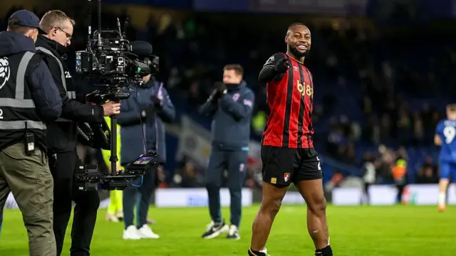 Bournemouth forward Antoine Semenyo