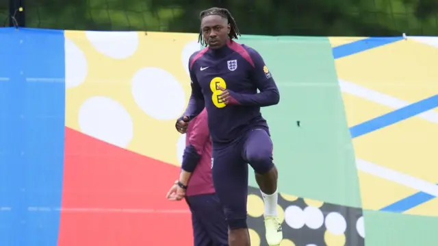 Eberechi Eze in England training