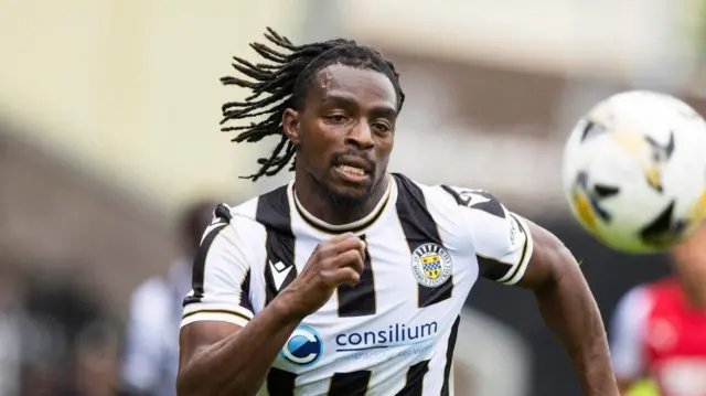 Toyosi Olusanya was on target for St Mirren