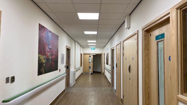 Hospital corridor 