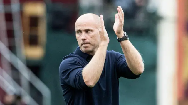 Motherwell manager Jens Berthel Askou