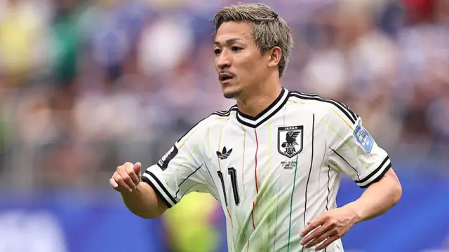 Japan international Daizen Maeda