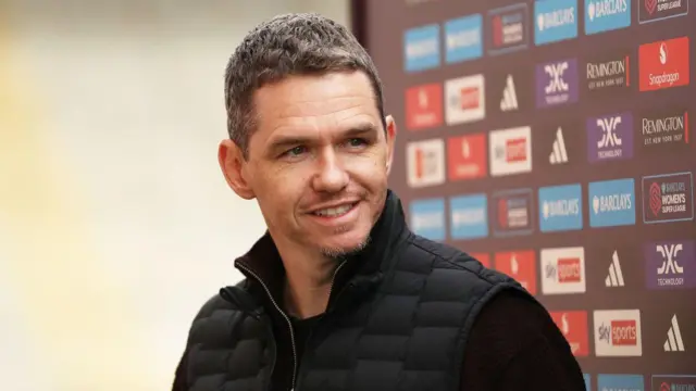 Manchester United manager Marc Skinner.