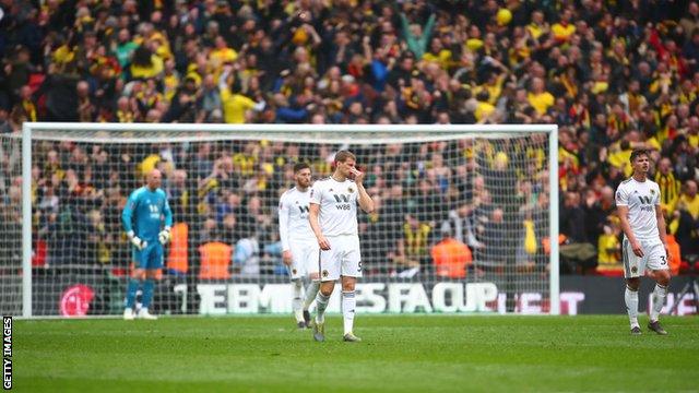 Wolves players react to defeat