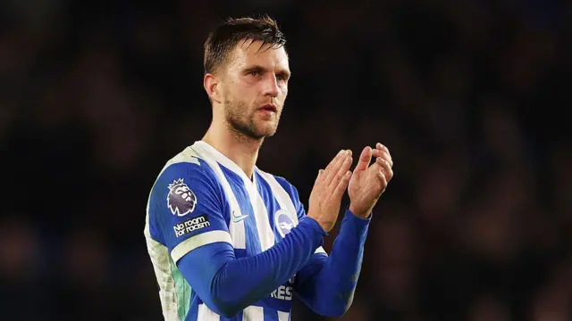 Joel Veltman applauds the fans