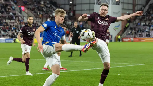 St Johnstone Hearts