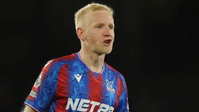 Will Hughes playing for Crystal Palace