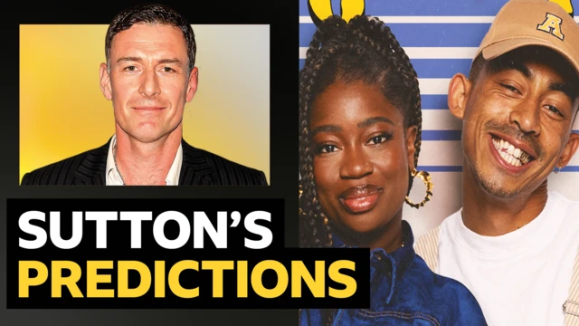 Chris Sutton, Clara Amfo and Jordan Stephens